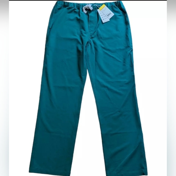 FIGS technical collection mens pisco hunter green basic scrub pants size M NWT - Picture 2 of 4